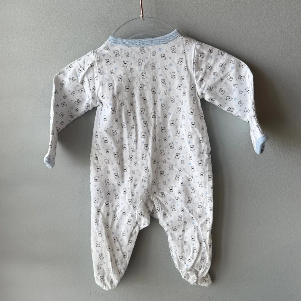 Carter’s Cotton Zip Teddy Bear Footie Pajamas Newborn